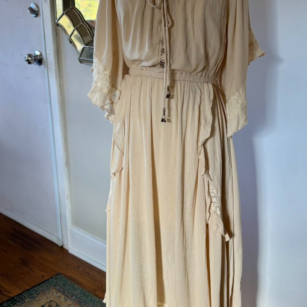 Free People midi dress “Oasis” sz medium - Picture 3 of 4